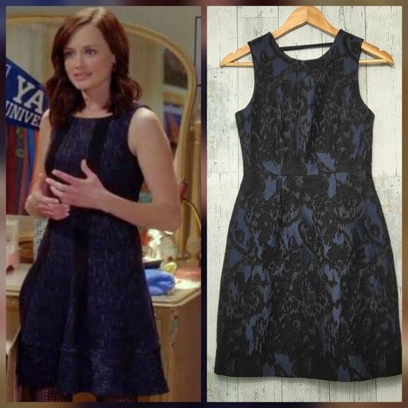 H&M Brocade Dress Alt for ASO Blair Waldorf OR Rory Gilmore S - Picture 2 of 8